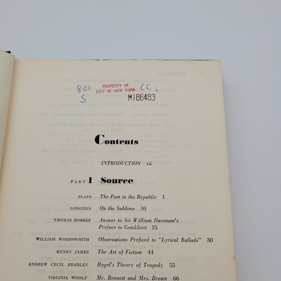 Criticism: The Foundations of Modern Literary Judgment 1958‎ - Picture 7 of 10